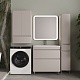 Style Line Шкаф пенал Атлантика 35 R с б/к Люкс Plus карамель – картинка-12